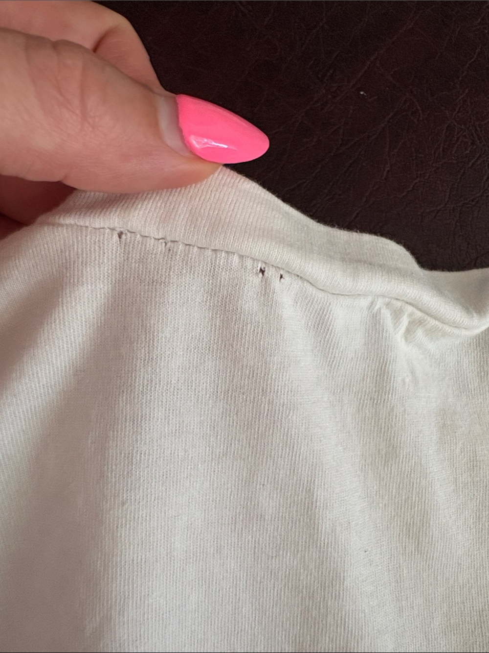 White Puff-Sleeve Midi Dress with Beige Knit Bodice - Picture 15 of 16